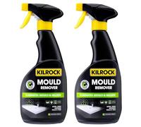 ZINNIAUK 2 x Kilrock Mould Remover Spray - 500ml | Professional Mould and Mildew Cleaner Fast-Acting, Safe & Non-Toxic for Baths, Sinks, Showers, Walls & Tiles