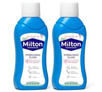 ZINNIAUK 2 x Milton Sterilising Fluid - 500 ML | Kills 99.9% of Germs | Baby Bottle & Utensil Steriliser | Effective Sterilisation for Home and Travel Use