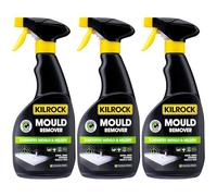 ZINNIAUK 3 x Kilrock Mould Remover Spray - 500ml | Professional Mould and Mildew Cleaner Fast-Acting, Safe & Non-Toxic for Baths, Sinks, Showers, Walls & Tiles