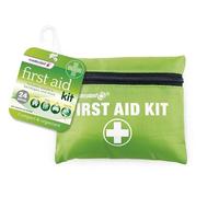 ZINNIAUK Masterplast Compact First Aid Kit | 24 First Aid Pieces | Portable | Mini First Aid Kit | For Emergency Minor Cuts and Injuries | Have Essential Medical Supplies for Travel, Home, Office, Car