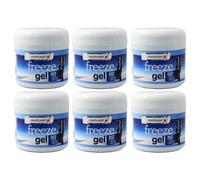 ZINNIAUK Masterplast Freeze Gel 300ml (Pack of 6) - Instant Cooling Rub for Sprains, Strains & Inflammation - Muscle & Joint Pain Relief - Cold Therapy Sports First Aid Recovery Gel