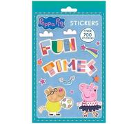 ZINNIAUK Stickers Book - 700 Pcs | Peppa Pig Bumper Sticker Activity Set | Official 'Fun Times' Theme | Over 700 Reward Stickers for Kids Crafts, Scrapbooking & Party Favours