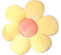 Zinsale Cute Flower Floor Pillow Cushion Throw Pillow Indie Room Decor Pillow for Teens Tweens Girls Reading Nook Watching TV Bedroom