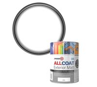 Zinsser Allcoat Exterior WB (Matt Finish) 2.5lt (Black or White) - White