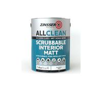Zinsser AllClean Matt Paint Pure Brilliant White 5L