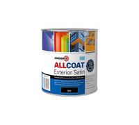 Zinsser AllCoat Exterior (Water Based), Black - Satin 1L