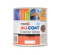 Zinsser Allcoat Exterior Gloss Water Based Mixed Colour Ral 7040 1L