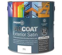 Zinsser Allcoat Exterior (Satin Finish) Solvent Based 5lt White
