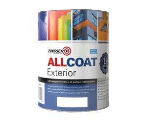 Zinsser AllCoat Exterior (Water Based), Black - Satin 1L
