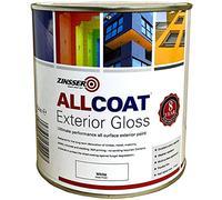 Zinsser Allcoat Exterior WB (Gloss Finish) Ready Mixed Colours 5 litre White