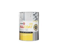 Zinsser AllCoat (Solvent-Based) 4-in-1 Primer, Sealer, Stain Blocker and Finish White (1 Litre)
