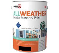 Zinsser Allweather Exterior Masonry Paint 5lt Black