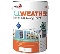 Zinsser Allweather Exterior Masonry Paint 5lt Brilliant White