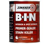 Zinsser BIN Primer-Sealer & Stain Killer 5 Litre
