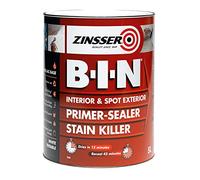 Zinsser B-I-N Primer Sealer Interior Exterior Stain Killer Paint 5l