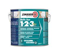Zinsser BULLS EYE 1-2-3 *PLUS*** 2.5 litre Ready Mixed Colour - White