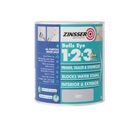 Zinsser Bulls Eye 123 Plus Primer Sealer Stain Block Killer Interior/Exterior