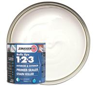 Zinsser ZINBE1231L 1 Litre 123 Bulls Eye Primer/Sealer Paint