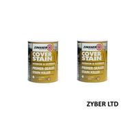 Zinsser Cover Stain Primer, Sealer & Stain Killer 2.5L (Pack Of 2)