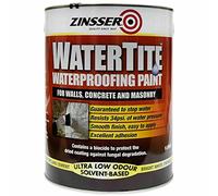 Zinsser Watertite Basement Waterproofing Paint White 10 litres
