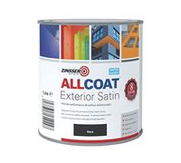Zinsser AllCoat Exterior (Water Based), Black - Satin 1L