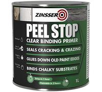 Zinsser ZN7300001D1 Peel Stop Clear Binding Primer 1L | Clear binding primer designed to stabilise chalking, flaking and weathered surfaces before overcoating.