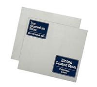 Zintec Coated Mild Steel Sheet Metal Plate 1.5mm Thick Cut To YOUR Size MIG TIG (300mm x 600mm)