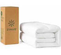 Zinus Cooling Bamboo Fibre Double Bed Mattress Topper, 5 cm, 135 x 190 cm