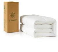Zinus Double Cooling Mattress Topper (135 x 190 cm) - 5 cm Thick Bamboo Mattr