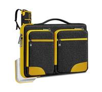 ZINZ 360 Protective Laptop Case 15" 15.6" 16" Sleeve, Water-Resistant Handbag with Straps Compatible with 16" MacBook Neo, MacBook Pro Air 16"/15", XPS 16" and Most 15" 15.6" 16" Notebooks,B01YL02