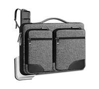 ZINZ 360 Protective Laptop Case 15" 15.6" 16" Sleeve, Water-Resistant Handbag with Straps Compatible with 16" MacBook Neo, MacBook Pro Air 16"/15", XPS 16" and Most 15" 15.6" 16" Notebooks,G01BK02