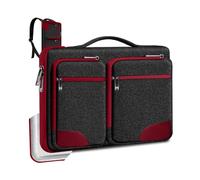 ZINZ 360 Protective Laptop Case 15" 15.6" 16" Sleeve, Water-Resistant Handbag with Straps Compatible with 16" MacBook Neo, MacBook Pro Air 16"/15", XPS 16" and Most 15" 15.6" 16" Notebooks,B01RD02