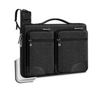 ZINZ 360 Protective Laptop Case 17 17.3 inches Sleeve, Water-Resistant Shockproof Computer Bag with Straps & Multi-Pockets for Most 17-17.3 inch Notebooks Chromebooks,B01K02