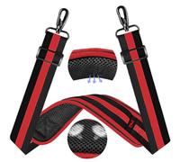 ZINZ 60" Universal Bag Strap with Ultra-thick Fixed Breathable Pad, Adjustable Heavy-duty Shoulder Strap for Laptop, Crossbody, Luggage, Gym, Camera Bag and More - TW01B02