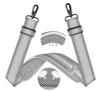 ZINZ 60" Universal Bag Strap with Ultra-thick Fixed Breathable Pad Adjustable Heavy-duty Shoulder Strap for Laptop bag Crossbody Luggage Gym Bag Camera Bag and more -TH01B04