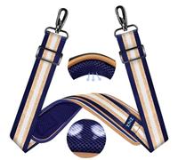 ZINZ 60" Universal Bag Strap with Ultra-thick Fixed Breathable Pad Adjustable Heavy-duty Shoulder Strap for Laptop bag Crossbody Luggage Gym Bag Camera Bag and more -TH01B06