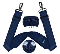 ZINZ 60" Universal Bag Strap with Ultra-thick Fixed Breathable Pad Adjustable Heavy-duty Shoulder Strap for Laptop bag Crossbody Luggage Gym Bag Camera Bag and more -D01B01