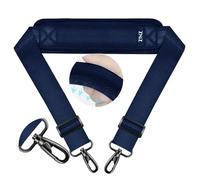 ZINZ 74" Shoulder Strap with Fixed Pad and Dual Balanced Buckles,Blue