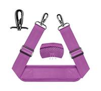ZINZ 75" Shoulder Strap with Fixed Pad and Dual Balanced Buckles，Purple