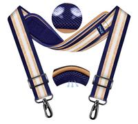 ZINZ 79.5" Universal Bag Strap with Ultra-Thick Fixed Breathable Pad Adjustable Heavy-Duty Shoulder Strap for Laptop Bag Crossbody Luggage Gym Bag Camera Bag and More -TH01B06
