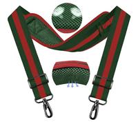 ZINZ 79.5" Universal Bag Strap with Ultra-Thick Fixed Breathable Pad Adjustable Heavy-Duty Shoulder Strap for Laptop Bag Crossbody Luggage Gym Bag Camera Bag and More -TW01B04