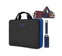 ZINZ Laptop Case 15 15.6 16 inch Sleeve, Expandable Computer Hand Bag with Multi-pockets Compatible with MacBook Pro 16 inch M4/M3/M2/M1, MacBook Air/Pro 15 inch and 15-16 inch Notebooks,B03BL01