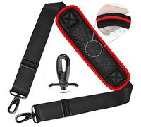 ZINZ Shoulder Strap: Universal 78" Bag Strap with Ultra-thick Padded, Dual Balanced Adjustable Buckles for Briefcase, Travel & Sports Bags, Laptop, Crossbody Bags