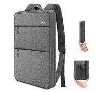ZINZ Slim & Expandable 15 15.6 16 Inch Laptop Backpack, Spill-Resistant Computer Bag Case for Men & Women (15"-16", D01G02)
