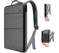 ZINZ Slim & Expandable Laptop Backpack 13-14 inch,G02BK01 | Compatible with MacBook Neo/Air/Pro/ 13-14 inch, XPS 13/14, Surface 13.5" and Most 13-14 Notebooks, Water-Resistant Daypack