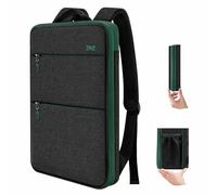 ZINZ Slim & Expandable Laptop Backpack 15 15.6 16 Inch Case, Water Resistant Travel Backpack Compatible with MacBook Pro/Neo 16" 15", Dell XPS 15 16 and Most 15" 15.6" 16" Notebooks,BK01GR01