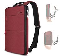 ZINZ Slim & Expandable Laptop Backpack 15 15.6 16 Inch Sleeve, Spill-Resistant Notebooks Bag Case for Most 14-16 Inch MacBooks Surface-Books Dell HP Lenovo Asus Computers, R01D02