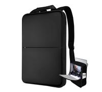 ZINZ Slim & Expandable Laptop Backpack 17 inch Travel Business Backpack Water Resistant Daypack Bookpack for Most 17 inch NoteBooks，Black