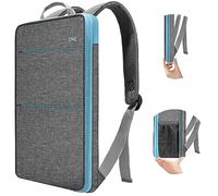 ZINZ Slim & Expandable Laptop Backpack Water Resistant Backpack Travel Backpack Compatible with MacBook Air/Pro 13-14 inch XPS 13 Surface 13.5" and Most 13-14 inch NoteBooks,G02BL01