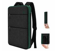 ZINZ Slim & Expandable Laptop Backpack Water Resistant Backpack Travel Backpack Compatible with MacBook Air/Pro/Neo 13-14 inch, XPS 13/14, Surface 13.5" and Most 13-14 Notebooks，BK01GR01